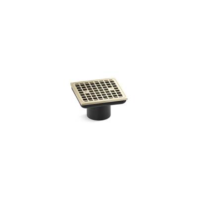 Clearflo Square brass tile-in shower drain (drain body not included)