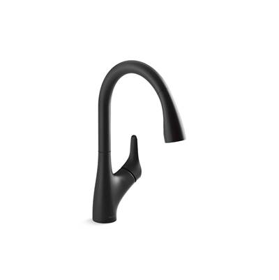 Kohler | Rival | Pull Down Kitchen Faucet - Matte Black