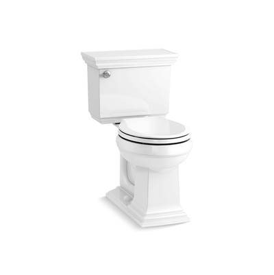Kohler Memoirs Stately Continuousclean Two-piece Round-front Toilet, 1.28 Gpf - White