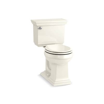 Kohler Memoirs Stately Continuousclean Two-piece Round-front Toilet, 1.28 Gpf - Biscuit