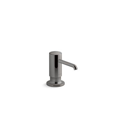 Kohler Purist Soap/lotion dispenser - Vibrant Titanium