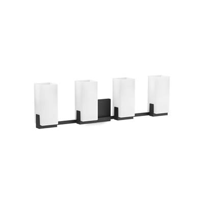 Kohler HonestyE Four-light sconce - Matte Black