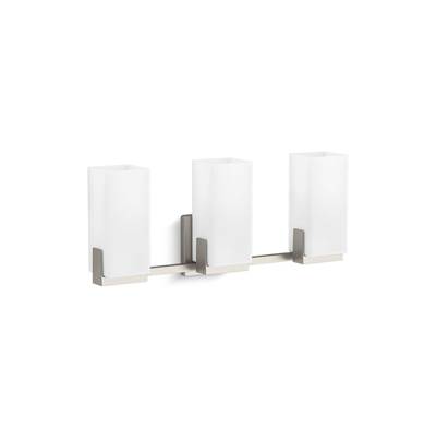 Kohler HonestyE Three-light sconce - Brushed Nickel