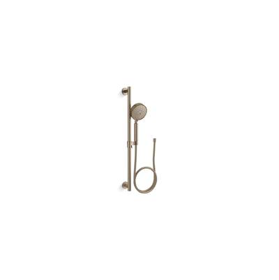 Kohler Purist 30'' Four-function Handshower Kit, 1.75 Gpm - Vibrant Brushed Bronze