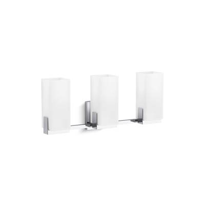 Kohler HonestyE Three-light sconce - Polished Chrome