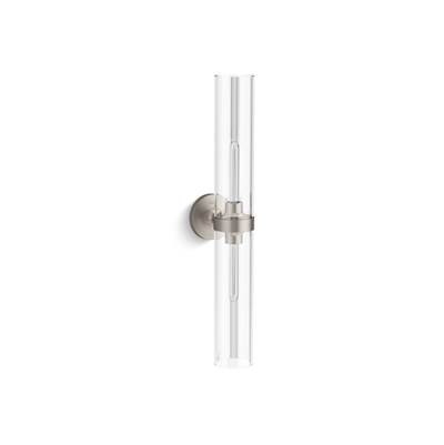 Kohler Purist Two-light sconce - Brushed Nickel