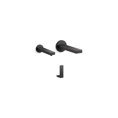 Kohler Touchless lavatory faucet and soap dispenser for ConstellationE lavatory system, 0.5 gpm - Matte Black