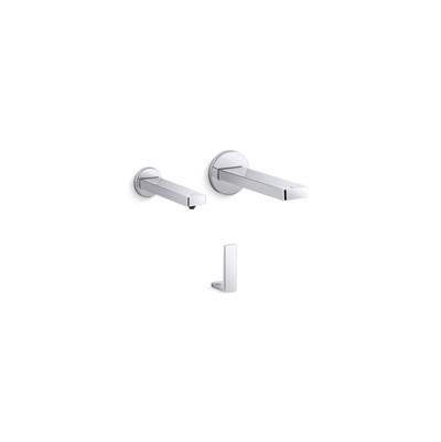 Composed Touchless lavatory faucet and soap dispenser with Kinesis sensor technology, AC-powered, 0.5 gpm