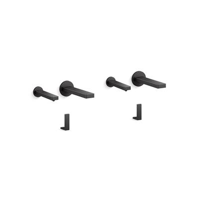 Kohler Touchless lavatory faucets and soap dispensers for ConstellationE lavatory system, 0.5 gpm - Matte Black