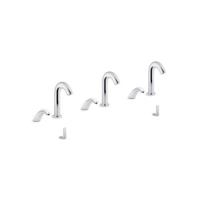 Kohler Obloe Curve Touchless Lavatory Faucets And Soap Dispensers With Kinesis Sensor Technology,...