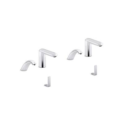 Kohler Kumin Curve Touchless Lavatory Faucets And Soap Dispensers With Kinesis Sensor Technology,...
