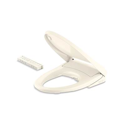Kohler Purewash E930 Elongated Bidet Toilet Seat with Remote Control - Biscuit
