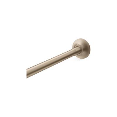 Expanse Curved Shower Rod - Transitional Design - Vibrant Brushed Bronze