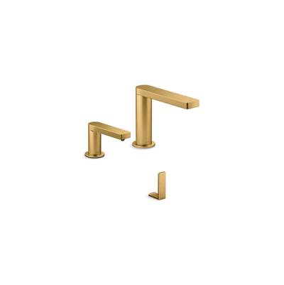 Kohler Touchless lavatory faucet and soap dispenser for ConstellationE lavatory system, 0.5 gpm - Vibrant Brushed Moderne Brass