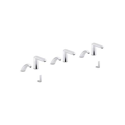 Kohler Kumin Curve Touchless Lavatory Faucets And Soap Dispensers With Kinesis Sensor Technology,...