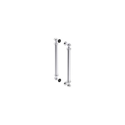 Artifacts 16-7/16'' back-to-back shower door handles
