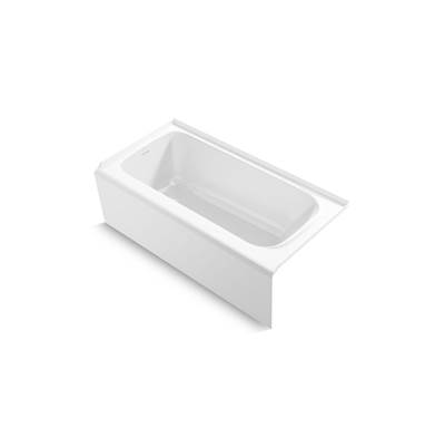 AvecE 60'' x 30'' alcove bath, left drain