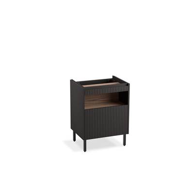 Kohler Spacity 22-3/4'' wall-hung bathroom vanity cabinet - Dark Steel