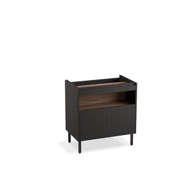 Kohler Spacity 28-3/4'' wall-hung bathroom vanity cabinet - Dark Steel