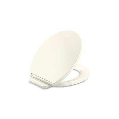 Glissade ReadyLatch Quiet-CloseE round-front toilet seat - Biscuit