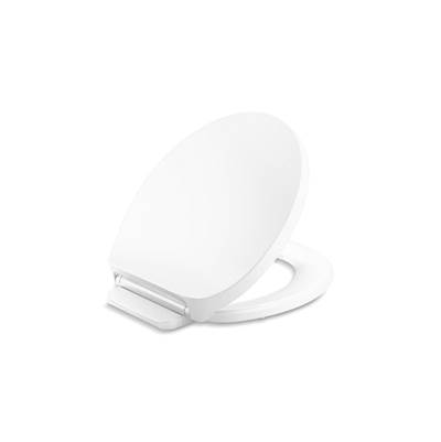 DriftE ReadyLatch Quiet-CloseE round-front toilet seat - White