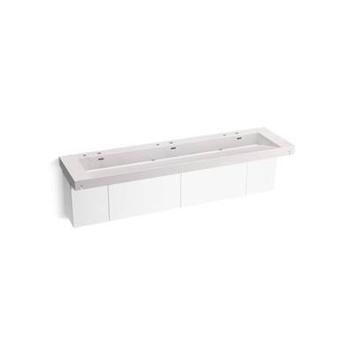 ConstellationE 90'' wall-mount trough lavatory system