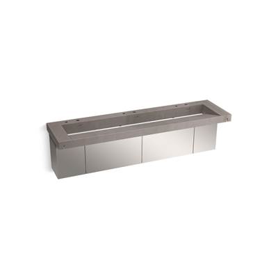 ConstellationE 90'' wall-mount trough lavatory system