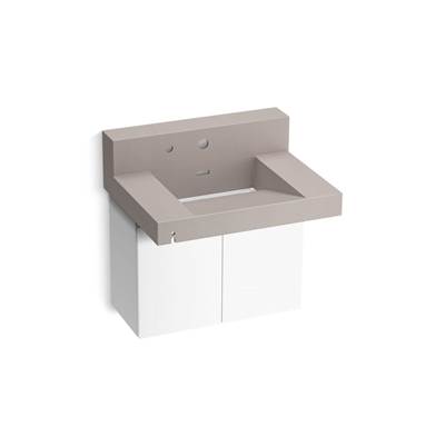 ConstellationE 30'' wall-mount lavatory system with backsplash