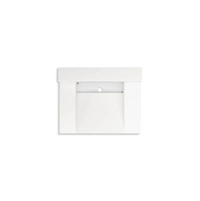 ConstellationE 30'' wall-mount lavatory system with backsplash