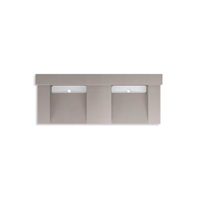 ConstellationE 60'' wall-mount basin lavatory system with backsplash