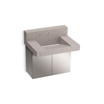 ConstellationE 30'' wall-mount lavatory system with backsplash