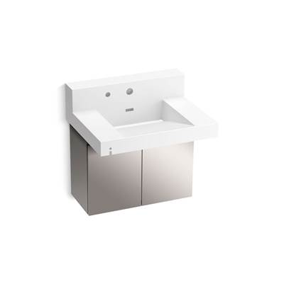 ConstellationE 30'' wall-mount lavatory system with backsplash