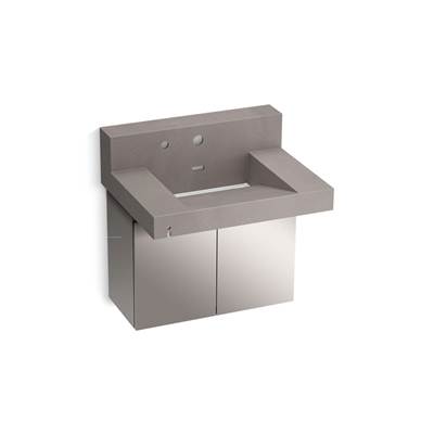 ConstellationE 30'' wall-mount lavatory system with backsplash