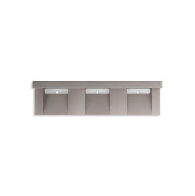 ConstellationE 90'' wall-mount basin lavatory system with backsplash