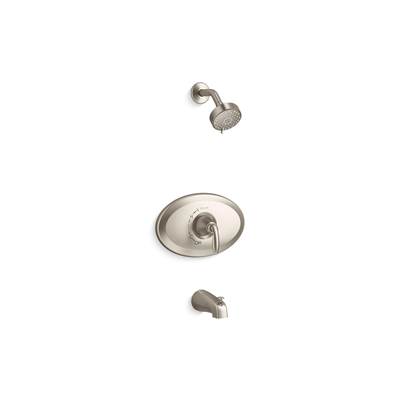 Kohler Remodel Rite-Temp bath and shower trim kit, 1.75 gpm - Vibrant Brushed Nickel