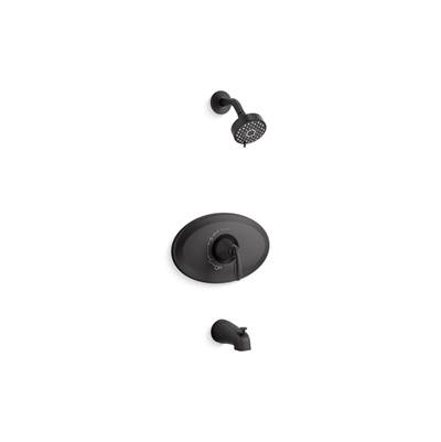 Kohler Remodel Rite-Temp bath and shower trim kit, 1.75 gpm - Matte Black