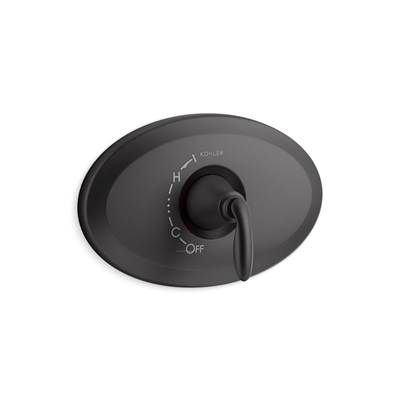 Kohler Remodel Rite-Temp valve trim - Matte Black