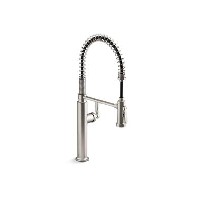 EdalynE by Studio McGee Semi-professional kitchen sink faucet with two-function sprayhead - Vibrant Stainless