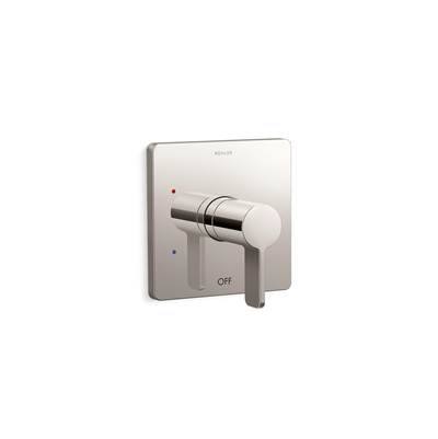 Kohler Parallel Rite-temp Shower Valve Trim - Vibrant Polished Nickel