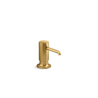 Kohler Purist Soap/lotion dispenser - Vibrant Brushed Moderne Brass