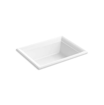 ArtifactsE 21'' rectangular drop-in bathroom sink