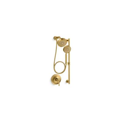 Kohler Purist Showering Kit, 1.75 Gpm - Vibrant Brushed Moderne Brass