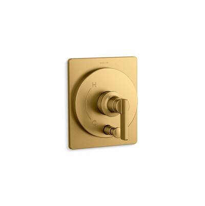 CastiaE by Studio McGee Rite-Temp valve trim with push-button diverter