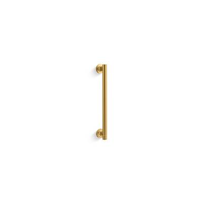 Kohler Purist 14'' Pivot Shower Door Handle - Vibrant Brushed Moderne Brass