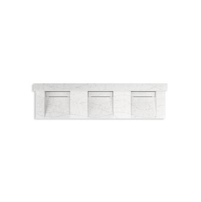 ConstellationE 90'' wall-mount basin lavatory system with backsplash