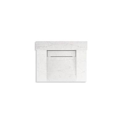 ConstellationE 30'' wall-mount lavatory system with backsplash