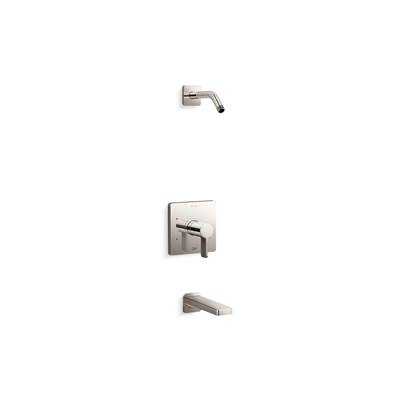 Kohler Parallel Rite-temp Bath and Shower Trim Kit, Without Showerhead - Vibrant Polished Nickel