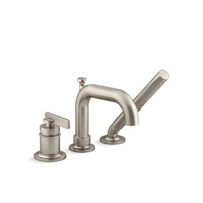CastiaE by Studio McGee Deck-mount bath faucet with handshower