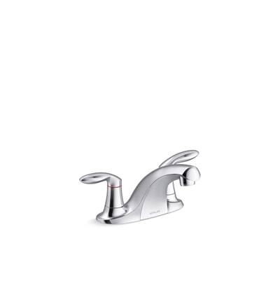 Coralais Two-handle centerset lavatory faucet, less drain, 0.35 gpm