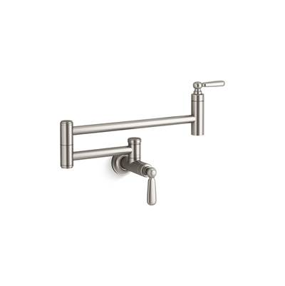 EdalynE by Studio McGee Wall-mount pot filler - Vibrant Stainless